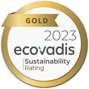 EcoVadis Gold Badge 2023